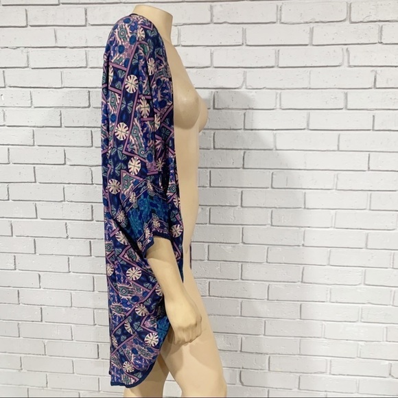 Anthropologie Women’s Feathers by Tolani Kimono - Picture 6 of 8